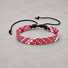 Load image into Gallery viewer, Unisex Adjustable Woven Fabric Bracelet (BR-46)