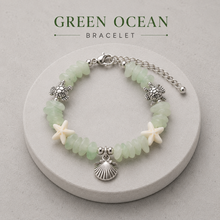 Load image into Gallery viewer, Turtle Starfish Beaded Ocean Bracelet (52)