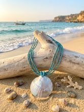Load image into Gallery viewer, Multi-Strand Seashell Necklace (N-39 T-4)
