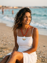 Load image into Gallery viewer, Multi-Strand Seashell Necklace (N-39 T-4)
