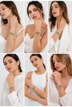 Load image into Gallery viewer, Gold Ocean Charm Bracelet (BR-56)
