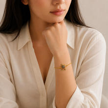 Load image into Gallery viewer, CZ Turtle Chain Bracelet (BR-66)
