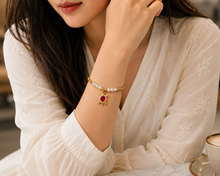Load image into Gallery viewer, Pearl Gold Turtle Bracelet (BR-72)

