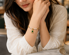 Load image into Gallery viewer, Pearl Gold Turtle Bracelet (BR-72)
