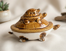 Load image into Gallery viewer, TV-30 Movable Ceramic Turtle Figurine
