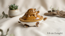 Load image into Gallery viewer, TV-30 Movable Ceramic Turtle Figurine
