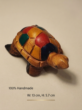 Load image into Gallery viewer, Handmade Wooden Turtle
