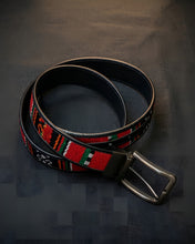 Load image into Gallery viewer, Sadu Pattern Leather Belt (SM-10)
