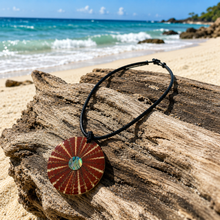Load image into Gallery viewer, Sunburst Shell Pendant Necklace (N-39 T-8)
