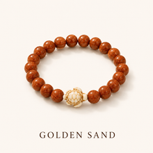 Load image into Gallery viewer, Turtle Charm Beaded  Bracelet (BR-60)
