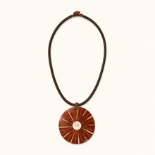 Load image into Gallery viewer, Sunburst Shell Pendant Necklace (N-39 T-8)
