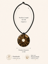 Load image into Gallery viewer, Sunburst Shell Pendant Necklace (N-39 T-8)
