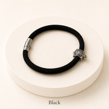Load image into Gallery viewer, Unisex Turtle Charm Cord Bracelet (BR-53)
