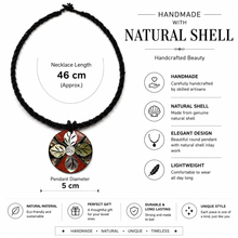 Load image into Gallery viewer, Natural Shell Leaf Necklace (N-39 T-2)
