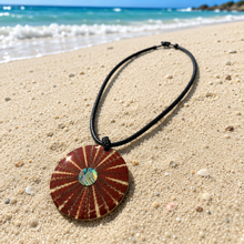 Load image into Gallery viewer, Sunburst Shell Pendant Necklace (N-39 T-8)
