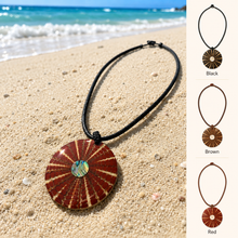 Load image into Gallery viewer, Sunburst Shell Pendant Necklace (N-39 T-8)
