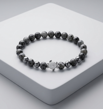 Load image into Gallery viewer, Handmade Natural Stone Beaded Bracelet (Multi-Color) BR-19
